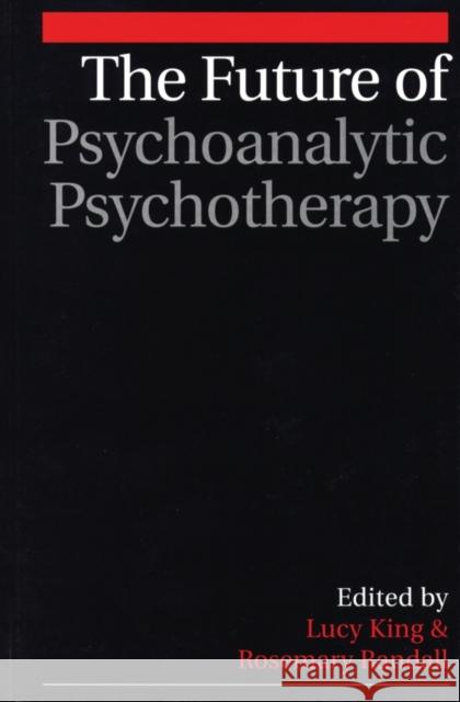 Future of Psychoanalytic Psychotherapy King, Lucy 9781861563743