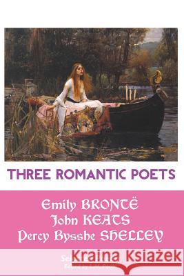 Three Romantic Poets: Selected Poems Emily Bronte John Keats Percy Bysshe Shelley 9781861715432 Crescent Moon Publishing