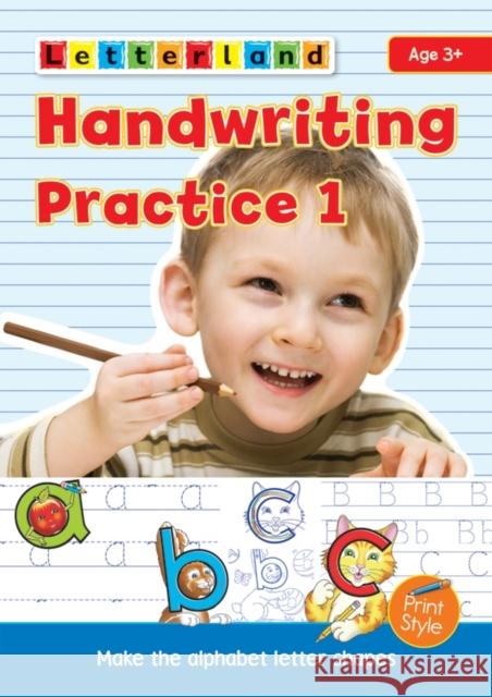 Handwriting Practice: My Alphabet Handwriting Book   9781862097209 Letterland International