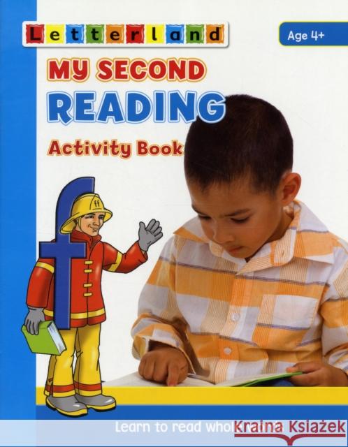 My Second Reading Activity Book: Learn to Read Whole Words Gudrun Freese, Gill Munton 9781862097469 Letterland International