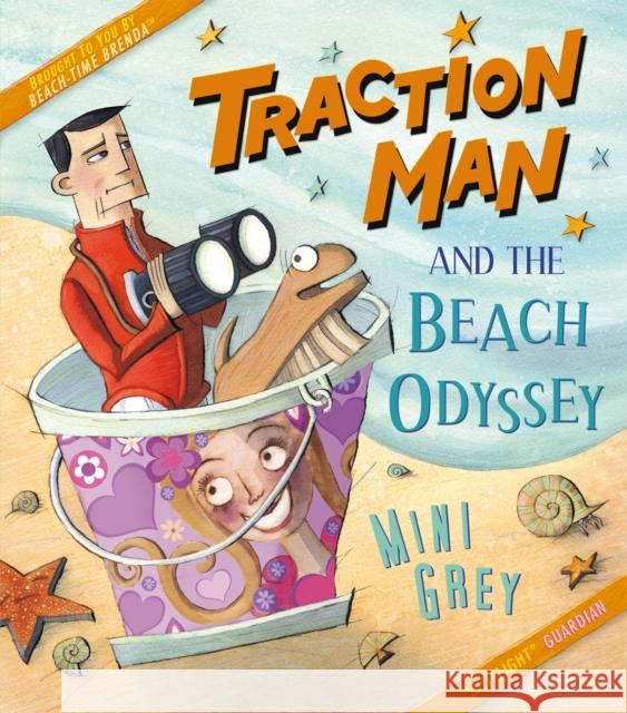 Traction Man and the Beach Odyssey Mini Grey 9781862308152