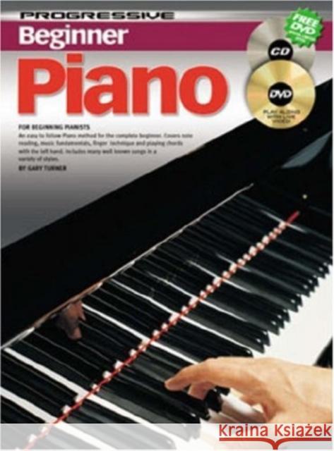 Progressive: Beginner Piano Gary Turner 9781864691672 Learn to play publishing