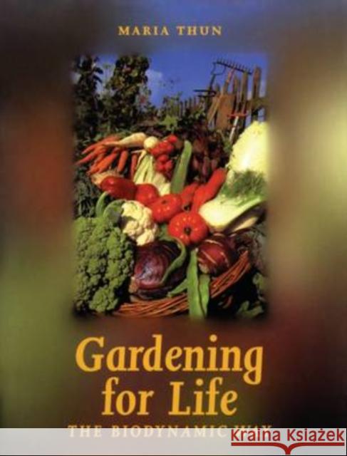 Gardening for Life: The Biodynamic Way Maria Thun 9781869890322 Hawthorn Press