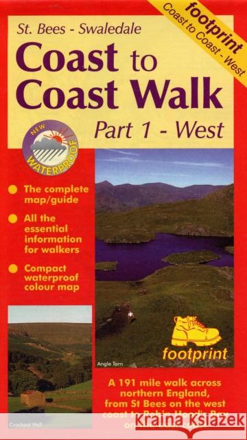 Coast to Coast Walk Footprint 9781871149630 Footprint Maps