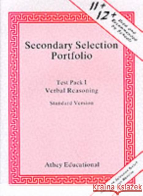 Secondary Selection Portfolio Lionel Athey 9781871993110 Athey Educational