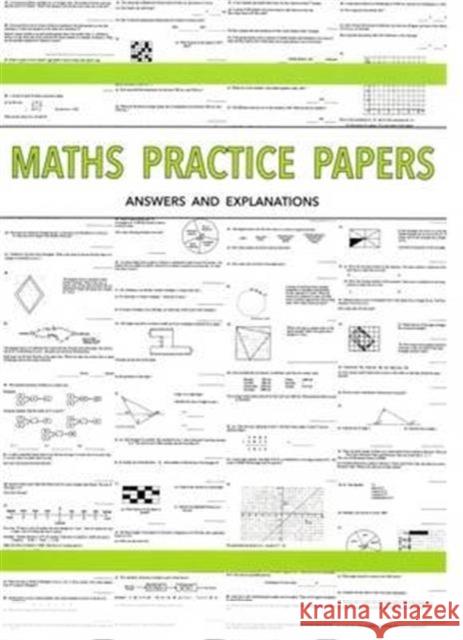 Maths Practice Papers for Senior School Entry - Answers and Explanations Peter Robson 9781872686400 Newby Books