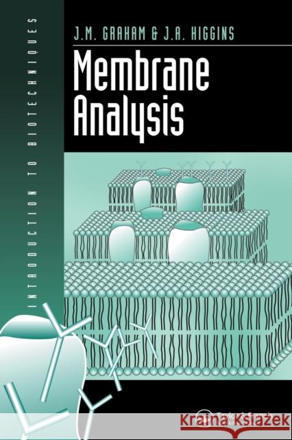 Membrane Analysis J. M. Graham J. A. Higgins John Graha 9781872748887 Garland Publishing