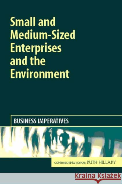 Small and Medium-Sized Enterprises and the Environment : Business Imperatives  9781874719229 Greenleaf Publishing