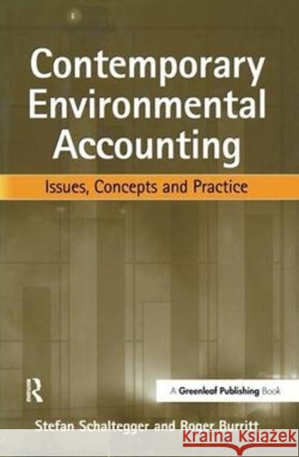 Contemporary Environmental Accounting : Issues, Concepts and Practice  9781874719342 