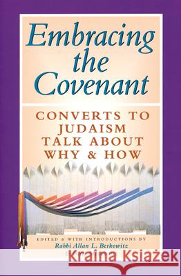 Embracing the Covenant Allan Berkowitz Patti Moskovitz 9781879045507 Jewish Lights Publishing