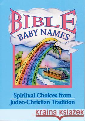 Bible Baby Names: Spiritual Choices from Judeo-Christian Sources Anita Diamant 9781879045620 Jewish Lights Publishing