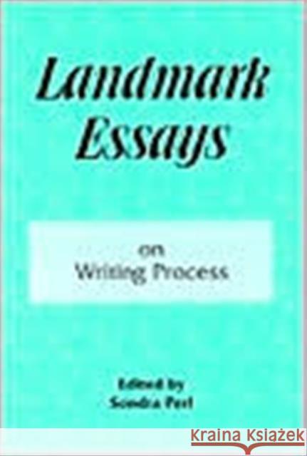 Landmark Essays on Writing Process : Volume 7 Lila Perl Sondra Perl 9781880393130 Lawrence Erlbaum Associates