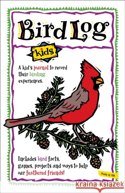Bird Log Kids DeAnna Brandt 9781885061553 Adventure Publications