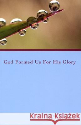 God Formed Us for His Glory Joel S. Goldsmith Lorraine Sinkler 9781889051673 Acropolis Books (GA)