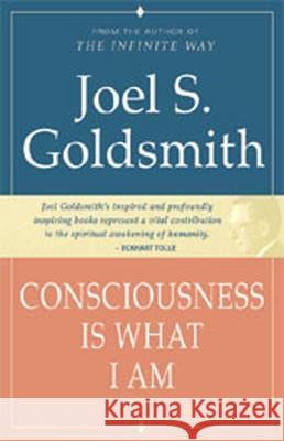 Consciousness Is What I Am Goldsmith, Joel S. 9781889051833