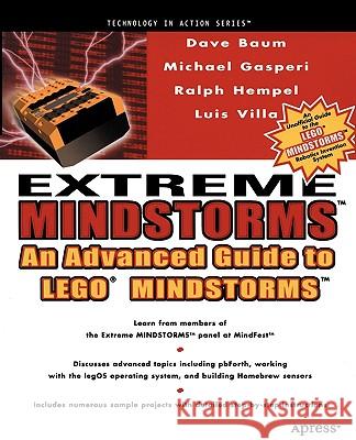 Extreme Mindstorms: An Advanced Guide to Lego Mindstorms Gasperi, Michael 9781893115842 Apress