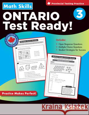 Eqao Test Ready Math Skills Grade 3 Demetra Turnbull 9781897514252 Chalkboard Publishing