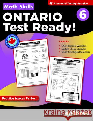 Eqao Test Ready Math Skills Grade 6 Demetra Turnbull 9781897514276 Chalkboard Publishing