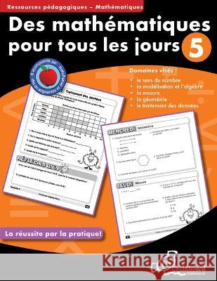 Des Mathematiques Pour Tous Les Jours 5 Demetra Turnbull Rita Vande 9781897514320 Chalkboard Publishing