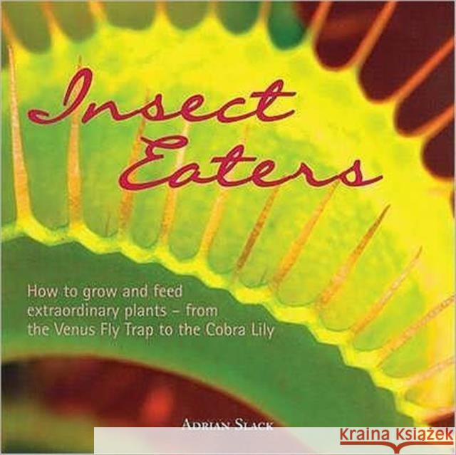 Insect Eaters: How to Grow and Feed Extraordinary Plants Adrian Slack 9781899296309 Alphabet and Image Ltd