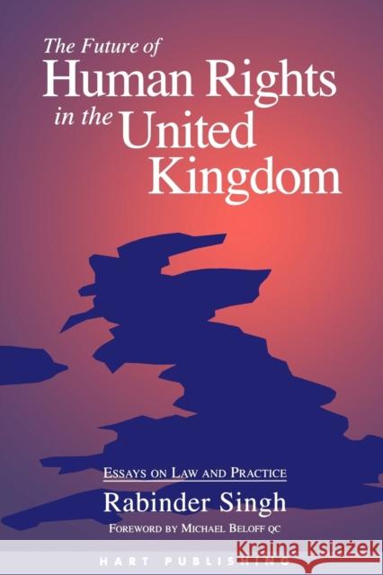 The Future of Human Rights in the United Kingdom Singh, Rabinder 9781901362206 Hart Publishing (UK)