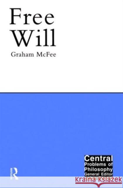 Free Will Graham McFee 9781902683058