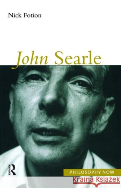 John Searle Nicholas Fotion 9781902683096