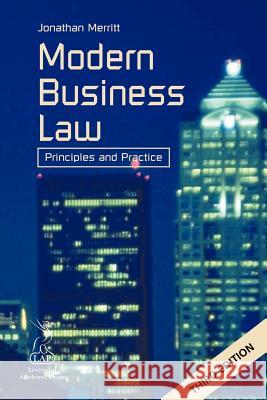 Modern Business Law Merritt, J. G. 9781903499078 0
