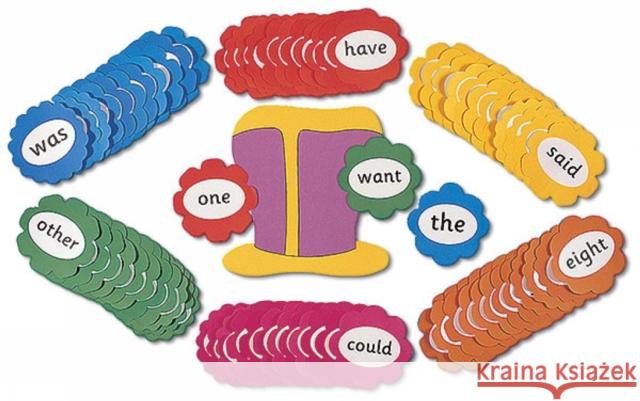 Jolly Phonics Tricky Word Wall Flowers: In Precursive Letters Sara Wernham, Sue Lloyd, Lib Stephen 9781903619117 Jolly Learning Ltd