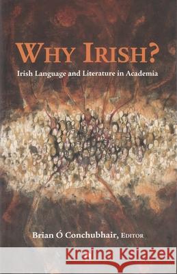 Why Irish?: Irish Language and Literature in Academia Brian O 9781903631591