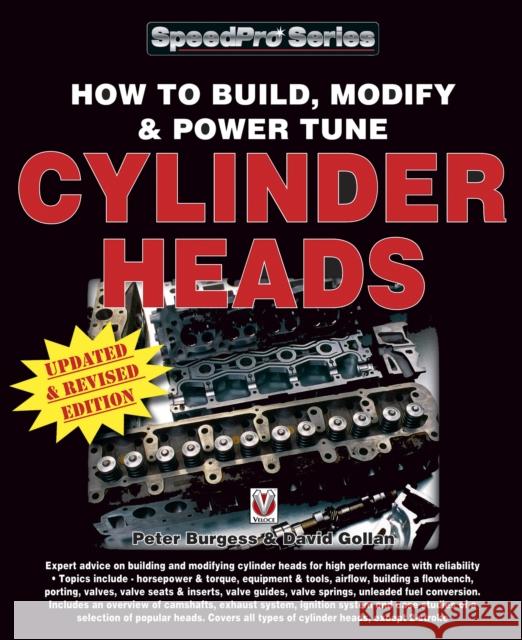 How to Build, Modify & Power Tune Cylinder Heads Peter Burgess 9781903706763