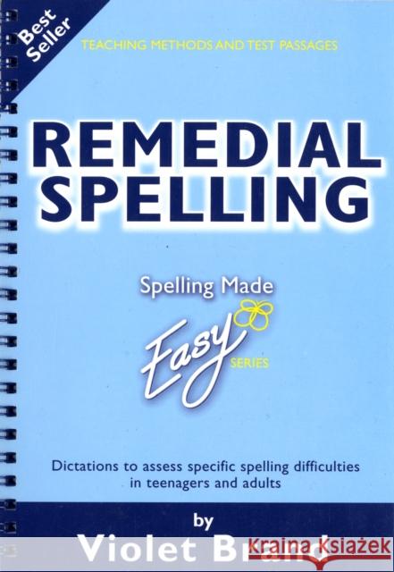 Remedial Spelling Violet Brand 9781904421108 BrandBooks