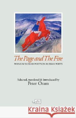 The Page and the Fire Oram, Peter 9781904614425 ARC Publications