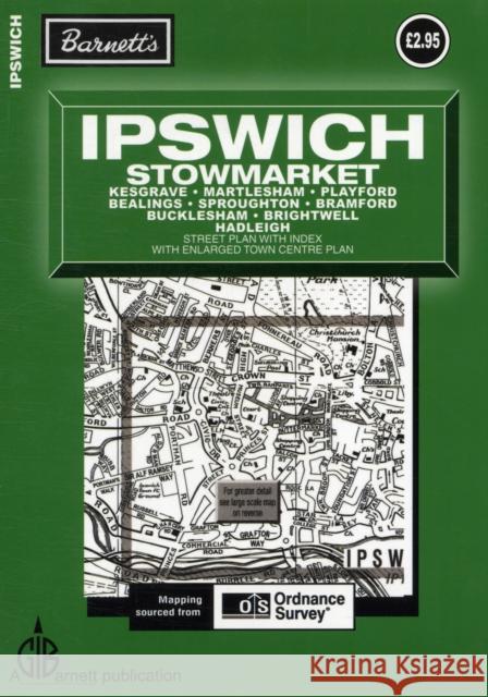 Ipswich Street Plan G I Barnett & Son Ltd 9781904678519 G I Barnett & Son