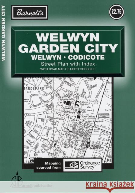 Welwyn Garden City Street Plan  9781904678564 G I Barnett & Son