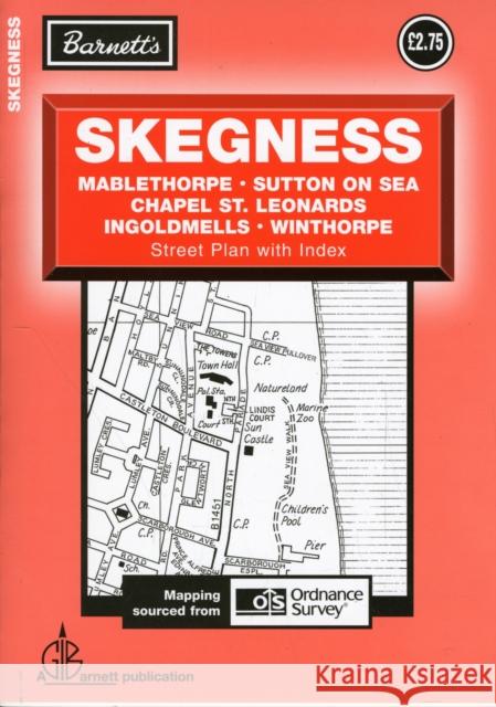 Skegness Street Plan  9781904678762 G I Barnett & Son