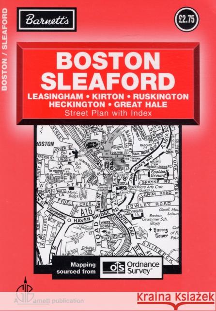 Boston Street Plan  9781904678977 G I Barnett & Son