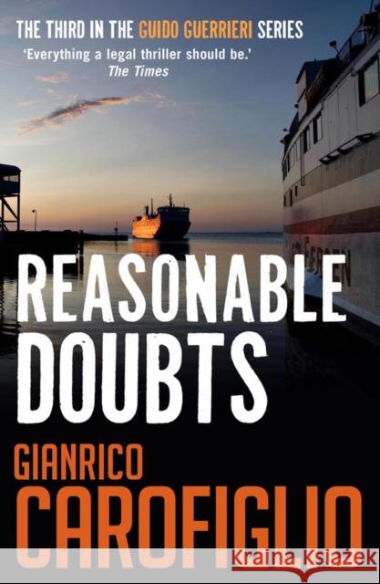 Reasonable Doubts Gianrico Carofiglio 9781904738541 0