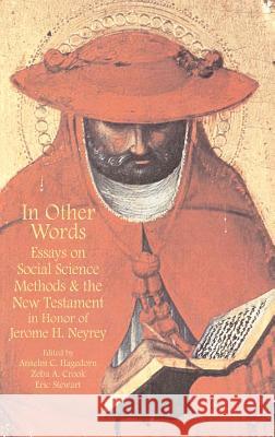 In Other Words: Essays on Social Science Methods and the New Testament in Honor of Jerome H. Neyrey Hagedorn, Anselm C. 9781905048397 Sheffield Phoenix Press Ltd