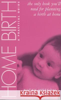 Home Birth: A Practical Guide Nicky Wesson 9781905177066
