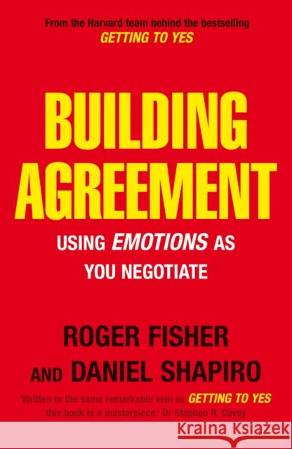 Building Agreement Roger Fisher 9781905211081 Cornerstone