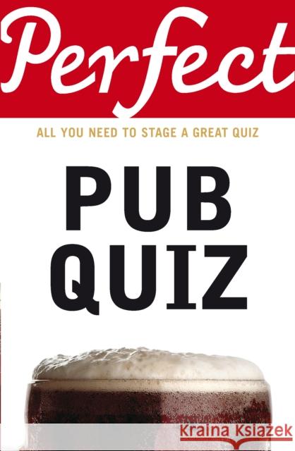 Perfect Pub Quiz David Pickering 9781905211692 0