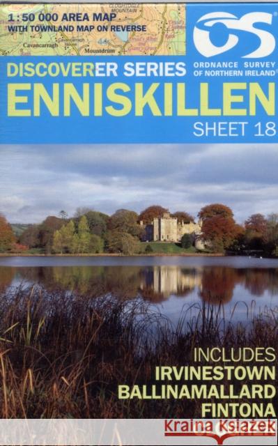 Enniskillen Ordnance Survey of Northern Ireland 9781905306633 Land & Property Services