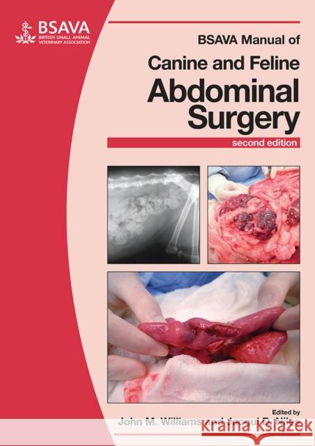 BSAVA Manual of Canine and Feline Abdominal Surgery Williams, John M.; Niles, Jacqui D. 9781905319626 John Wiley & Sons