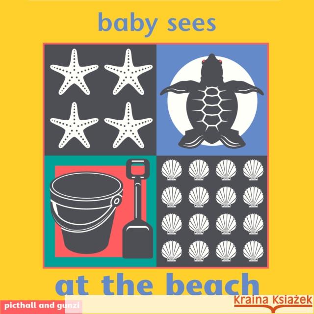 Baby Sees Bath Book: At the Beach Chez Picthall 9781905503377 Award Publications Ltd