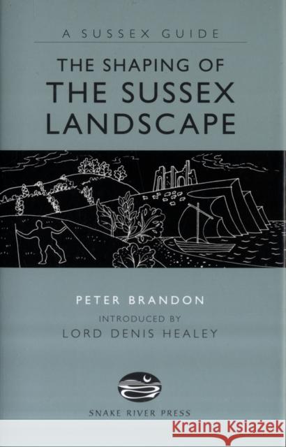 The Shaping of the Sussex Landscape Peter Brandon 9781906022167