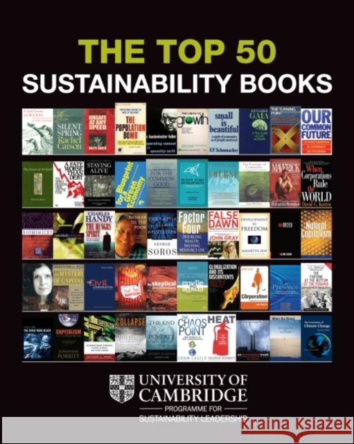 The Top 50 Sustainability Books  9781906093327 Greenleaf Publishing