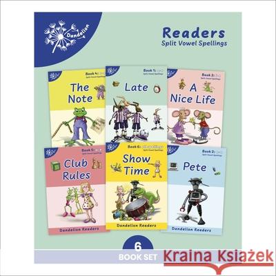 Phonic Books Dandelion Readers Split Vowel Spellings Phonic Books 9781907170270 Dorling Kindersley Ltd