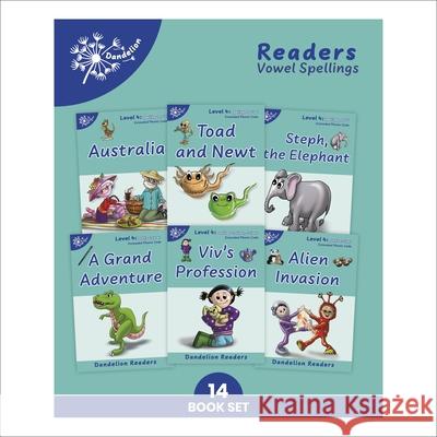 Phonic Books Dandelion Readers Vowel Spellings Level 4: Alternative vowel and consonant spellings, and Latin suffixes Phonic Books 9781907170997 Phonic Books Ltd