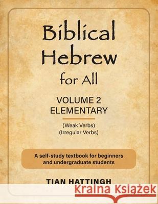 Biblical Hebrew for All: Volume 2 (Elementary) - Second Edition Tian Hattingh, Prof J C John Lübbe 9781907313721 London Press